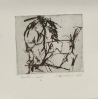 Человек и конь. Корьякин Сергей. 1995г.